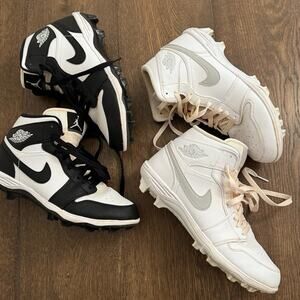 Nike Jordan Football Baseball Cleats Lot Bundle Mens Sz 8